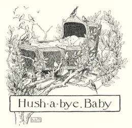 Husch-a-bye, Baby, auf der Baumspitze