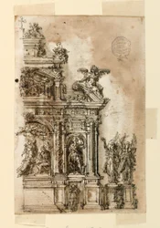 Entwurf für einen Altar