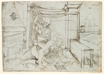 Aristoteles und Phyllis (oder Campaspe), ca. 1480