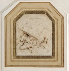 Grotesker Kopf