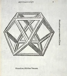 Hexaedron abscisum vacuum, Illustration aus 