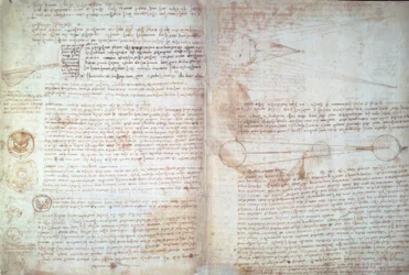 Leonardo da Vinci, Seiten aus Cod. Hammer
