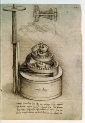 Ms. 8937, Codex Madrid I f.45r, temperierte Feder