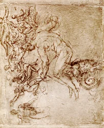 Feder- und Tintenzeichnungen von Leonardo Da Vinci, 1913