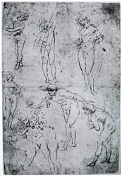 Studien für Die Anbetung der Könige, 15. Jahrhundert, 1954