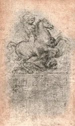 Studie für das Sforza-Denkmal, um 1482-1499 1883