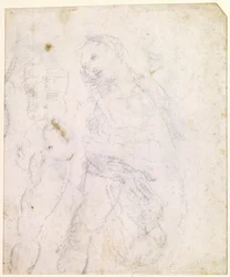 Studie einer Madonna