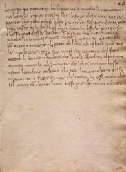 Unsignierter Auszug aus dem Codex Trivulzianus
