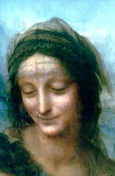 Jungfrau und Kind mit der heiligen Anna (Detail), 1502-1516