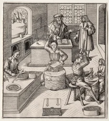 Junger Maximilian in der Münze