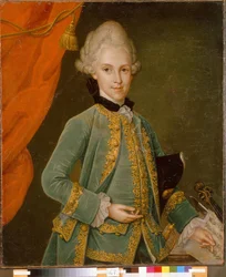 Porträt des Grafen Karl Gustav von Simolin