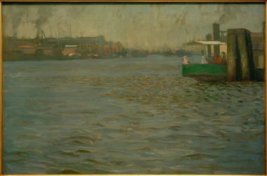 Sonntagsstimmung auf der Elbe. St. Pauli Landungsbrücken