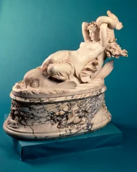 Galatea reitet auf einem Delphin, ca. 1880