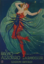 Il Ragno Azzurro (Die blaue Spinne) von Alberto Iginio Randegger