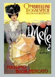 Reiche Auswahl an Regenschirmen von Mele
