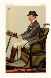 Major Charles Chetwynd-Talbot, Earl of Shrewsbury - Porträtsitzung