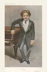 Mark Hambourg - Porträt stehend