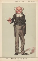Vanity Fair: Männer des Tages, Nr. 60, Ein Romanautor, 1873