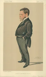 Mr. Charles Scotter, London und Southern Western Railway, 4. April 1891, Vanity Fair Karikatur