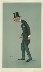 Mr. Percy Melville Thornton, Clapham, 22. März 1900, Vanity Fair Karikatur
