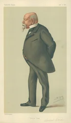 Mr. Samuel Ward, Uncle Sam, 10. Januar 1880, Vanity Fair Karikatur