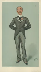 Sir Albert Edward Sassoon, Hyde, 1. Februar 1900, Vanity Fair Karikatur
