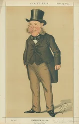 Sir Watkin Williams-Wynn, Der König von Wales, 14. Juni 1873, Vanity Fair Karikatur