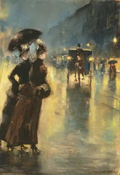 Lichter bei Nacht, 1889