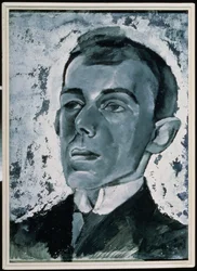 Porträt des Dichters Ossip Mandelstam (1891-1938)