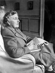 Agatha Christie, englische Kriminalschriftstellerin, 9. März 1946