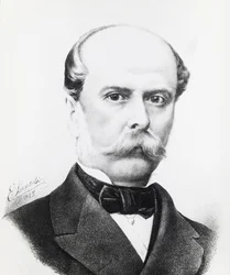 Porträt von Filippo Pacini, italienischer Anatom und Pathologe