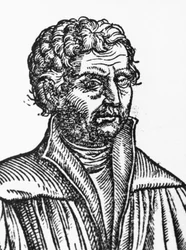 Porträt von Johannes Reuchlin (1455-1522), deutscher Philosoph und Humanist
