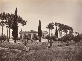 Der Garten des Amirs, Jalalabad, vom Eingang aus