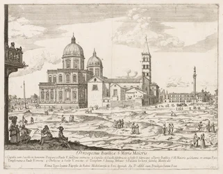 Santa Maria Maggiore aus Prospectus Locurum Urbis Romae Insignium, 1666