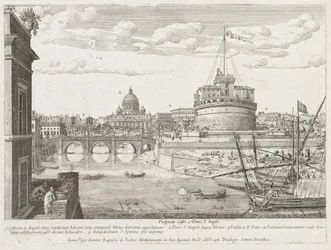 St. Angelo aus "Prospectus Locurum Urbis Romae Insign[ium]"
