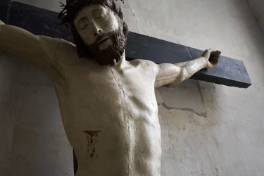 Christus am Kreuz (Detail)