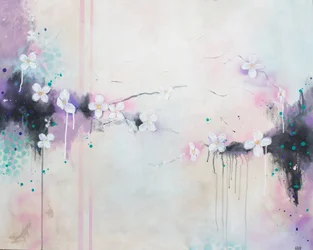 Weiches Florales Abstrakt