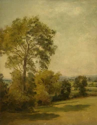 Baum in einer Landschaft, ca. 1850