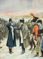 Napoleon dekoriert Marie Jeanne Schellinck im Jahr 1808