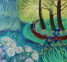 Spaziergang am River Wey