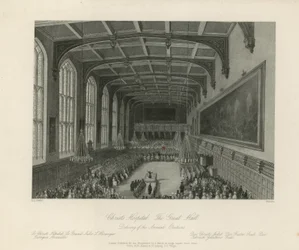 Vortrag der jährlichen Reden in der Großen Halle