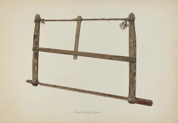 Schmiedesäge, 1938