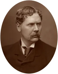 Marcus Stone, Künstler und Mitglied der Royal Academy, 1882