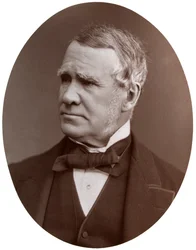 Sir John Hawkshaw, FRS, britischer Bauingenieur, 1877