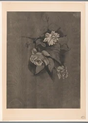 Blumenstück mit Rosen