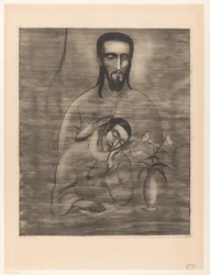 Pierrot und Christus