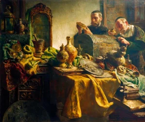 Besuch beim Kunsthändler