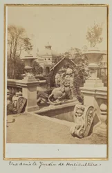 Blick im österreichischen Park