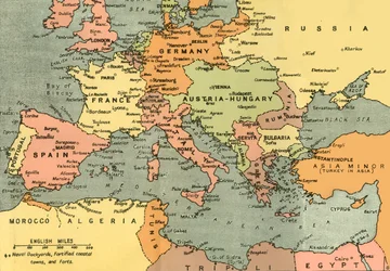 Mitteleuropa und das Mittelmeer
