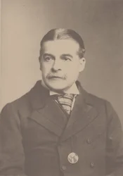 Porträt des Komponisten Sir Arthur Sullivan, 1842-1900, 1880er Jahre